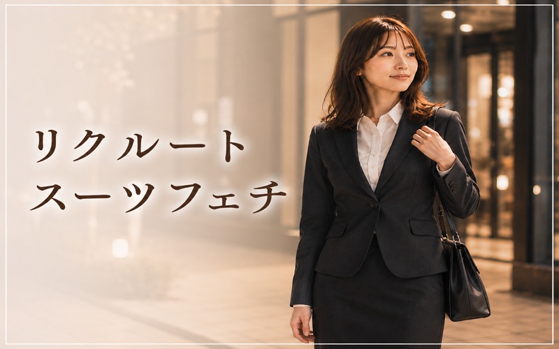 リクルートスーツフェチ